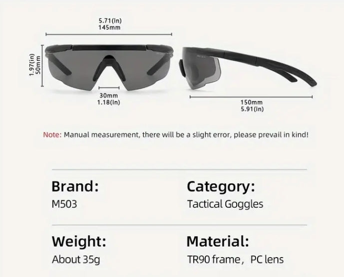 Предпазни очила за еърсофт