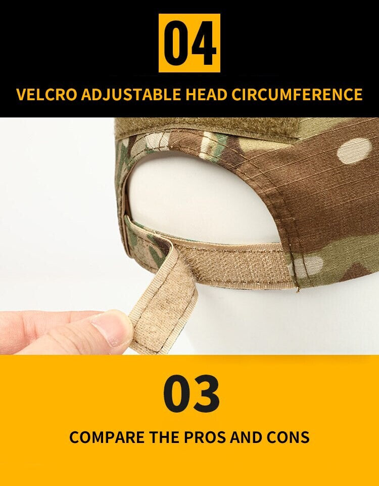 Шапка с козирка (Multicam)