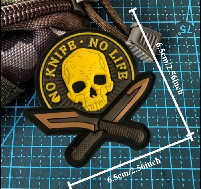 Нашивка (No Knife No Life)