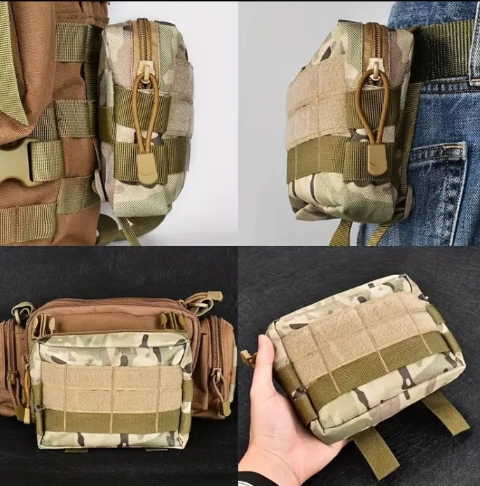 Чанта с молле система за прикрепване към жилетка