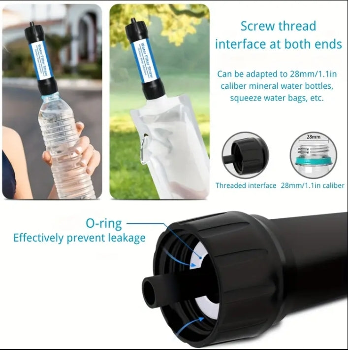 Филтрираща сламка за пречистване на вода