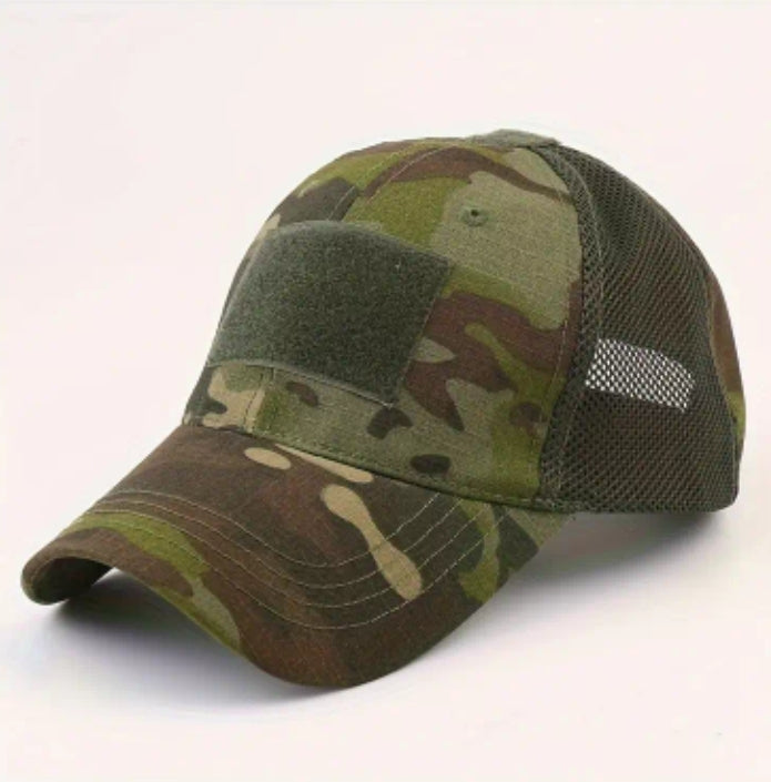 Шапка с козирка (Green Multicam)