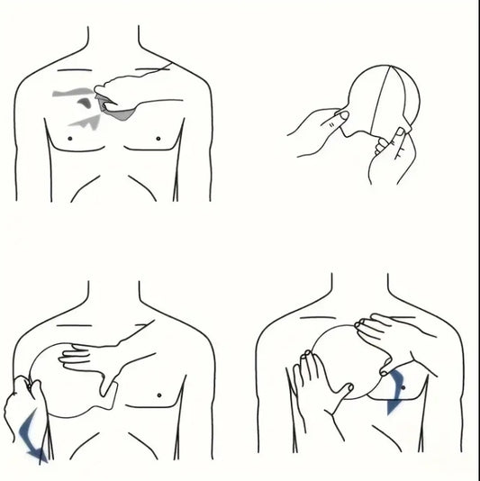 Chest seal vented