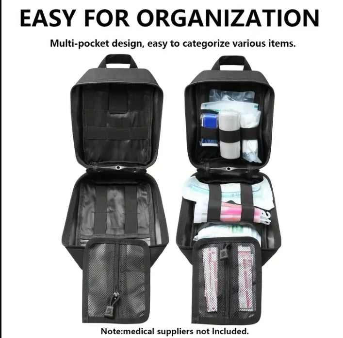 Модулна чанта за аптечка (зелена)