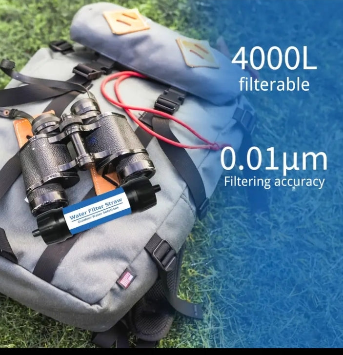 Филтрираща сламка за пречистване на вода