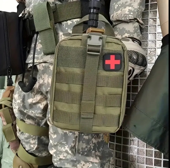 Модулна чанта за аптечка (зелена)