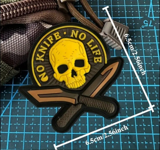 Нашивка (No Knife No Life)