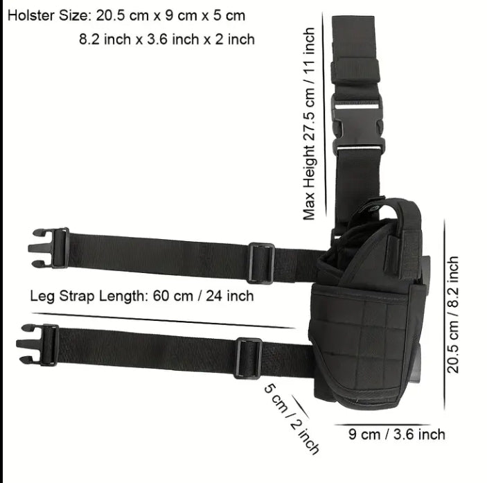Универсален бедрен кобур (Black)
